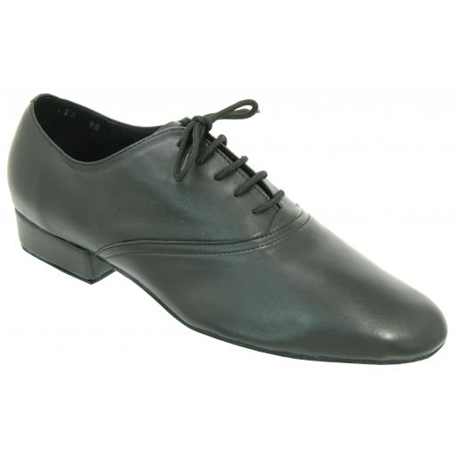 SAN DIEGO mens dance shoe soft  black leather