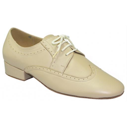 SAN TROPEZ mens dance shoe beige sizes 7.5 & 8