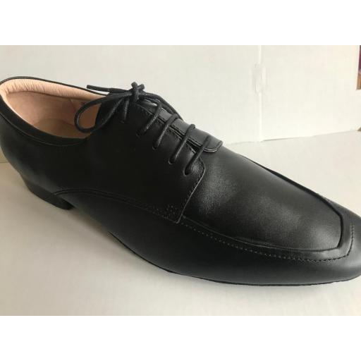 GRANADA - BLACK leather SIZES 7 OR 10.5