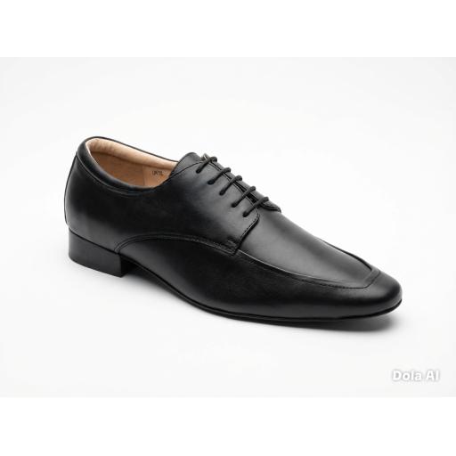 GRANADA - BLACK leather SIZES 7 OR 10.5 - HALF PRICE !